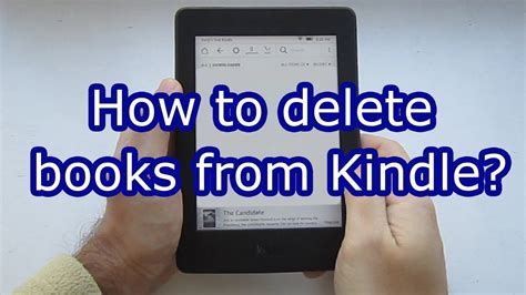 how to delete books from kindle: exploring the art of book management on your device